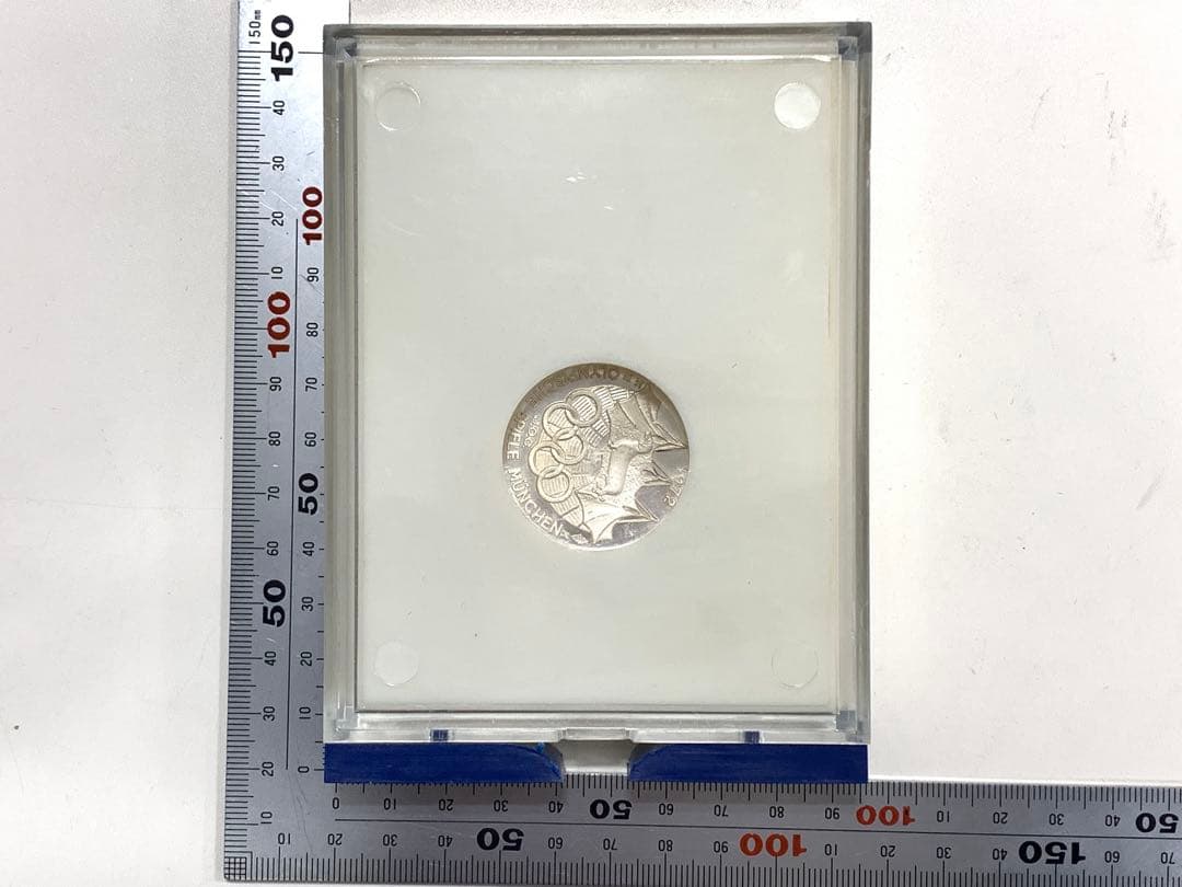 第20回オリンピックミュンヘン大会記念メダル　純銀メダル　記念品　31g