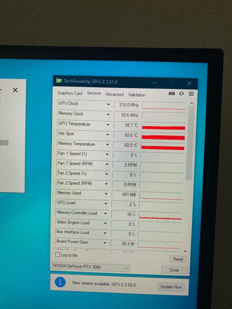 MSI RTX 3080 Sea Hawk（AIO水冷システム不良）を出品します