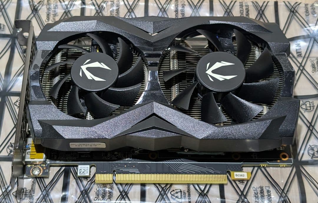 グラボ zotac gtx 1660 super