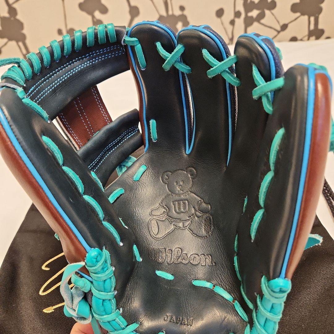 本日最終　Wilson 1786 軟式オーダーベースマン限定　　メーカー型付け