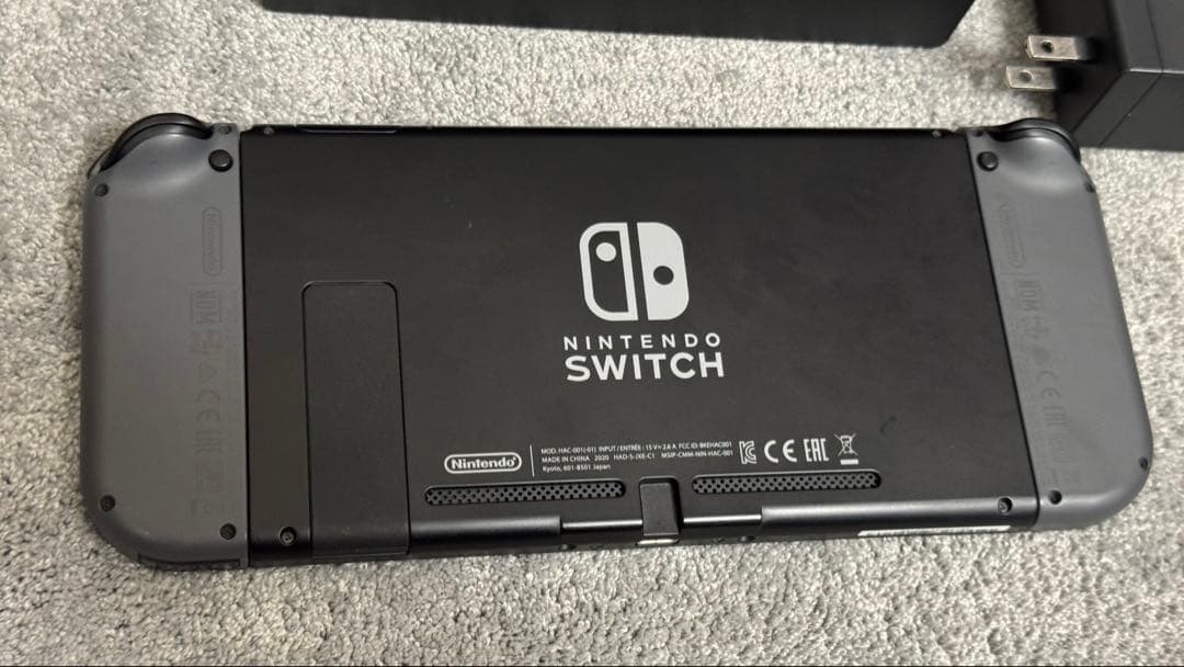 Nintendo Switch 本体（グレー）セット／美品