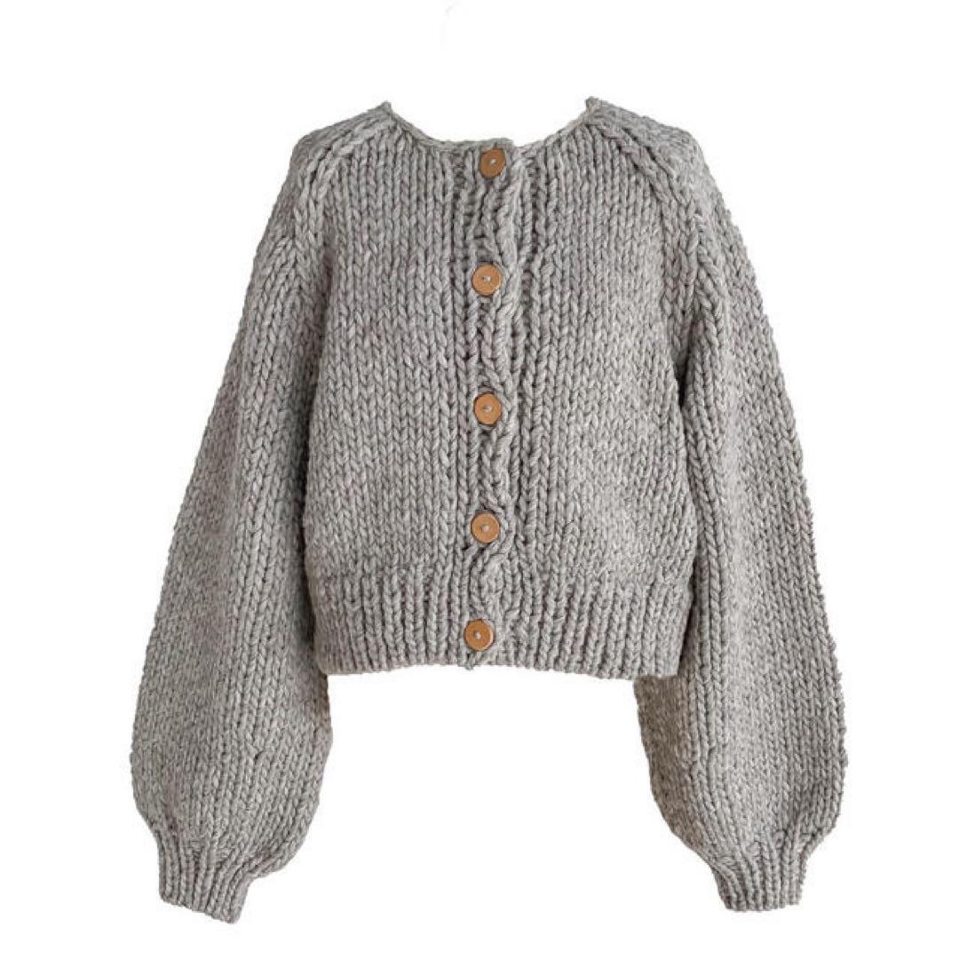 SeaRoomlynn Handmade Wool マルチカーディガン