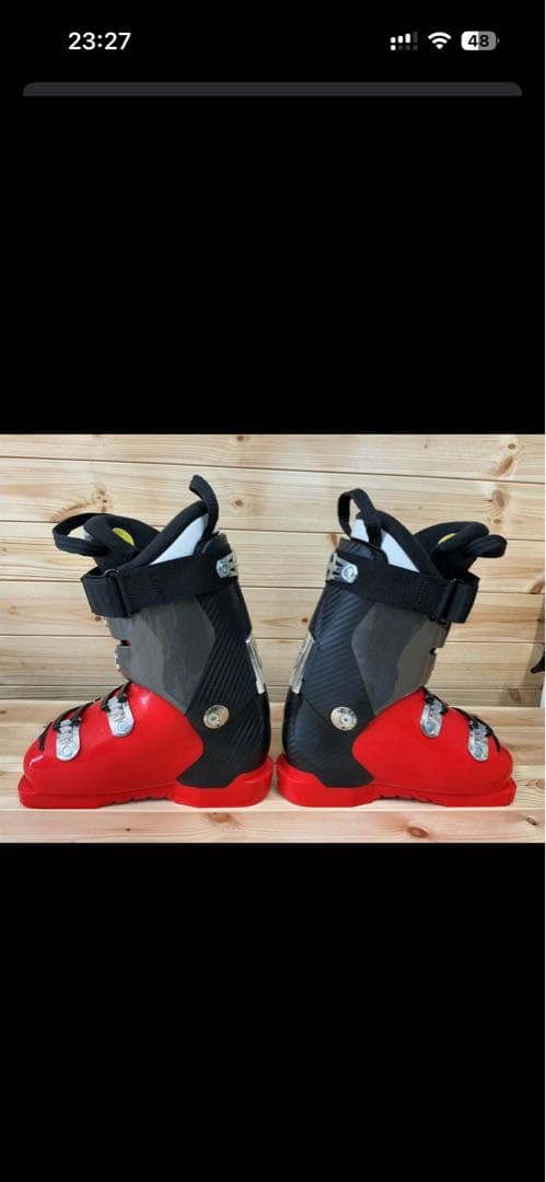 Atomic ジュニアスキーブーツ 22.5