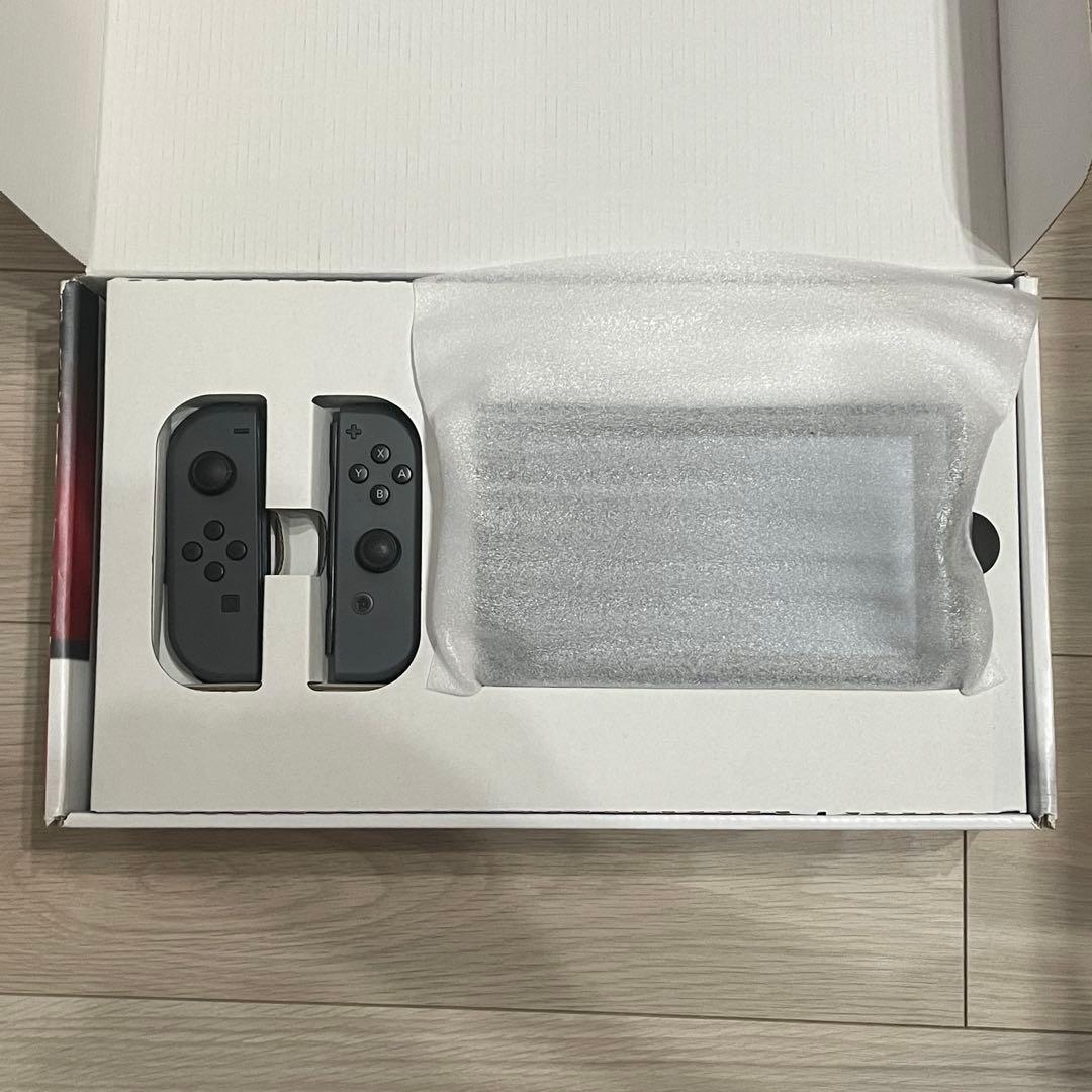 【一部ジャンク品】任天堂Switch 本体 グレー 外箱付