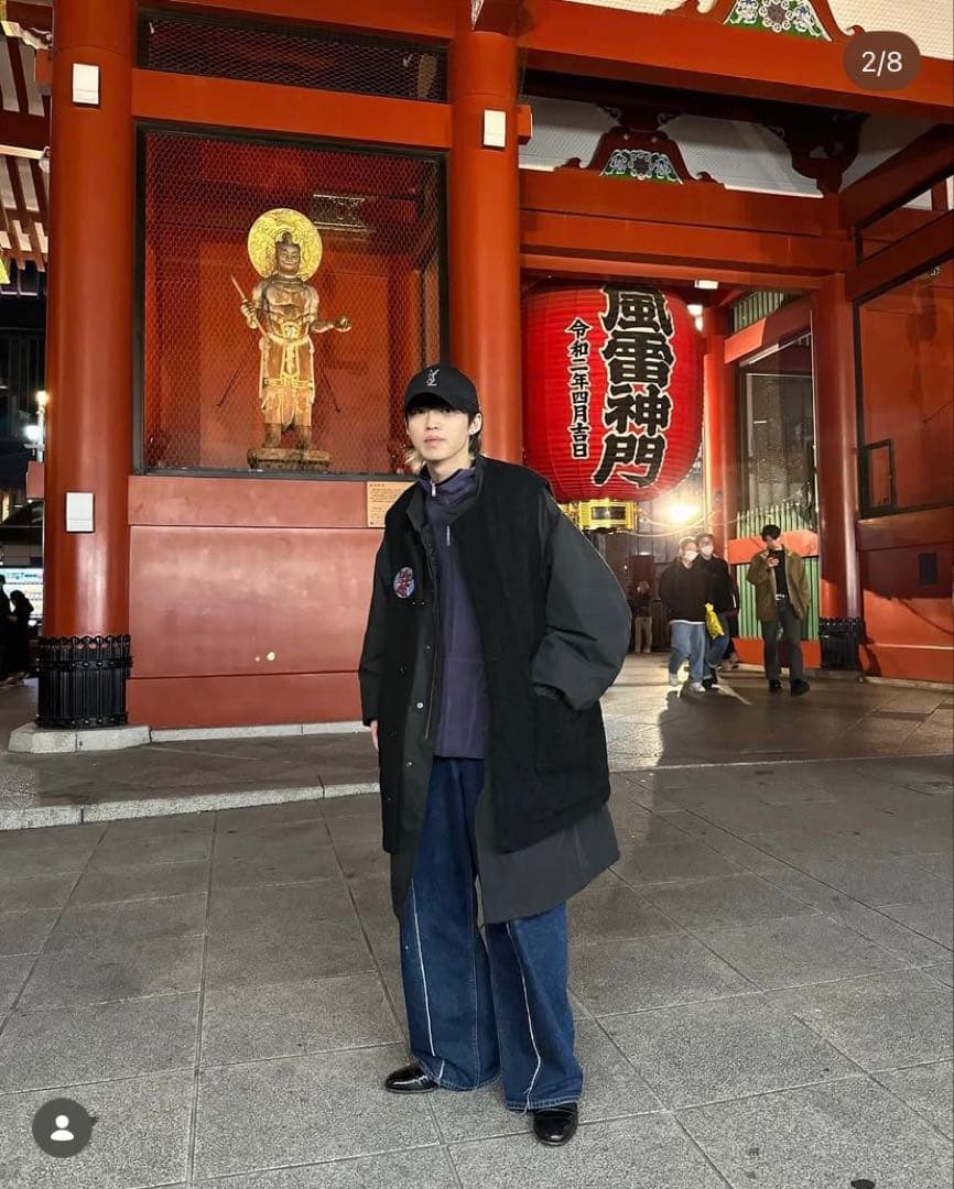 がー君着用 フリークスストア m65 モッズコート アダムエロペ ベスト