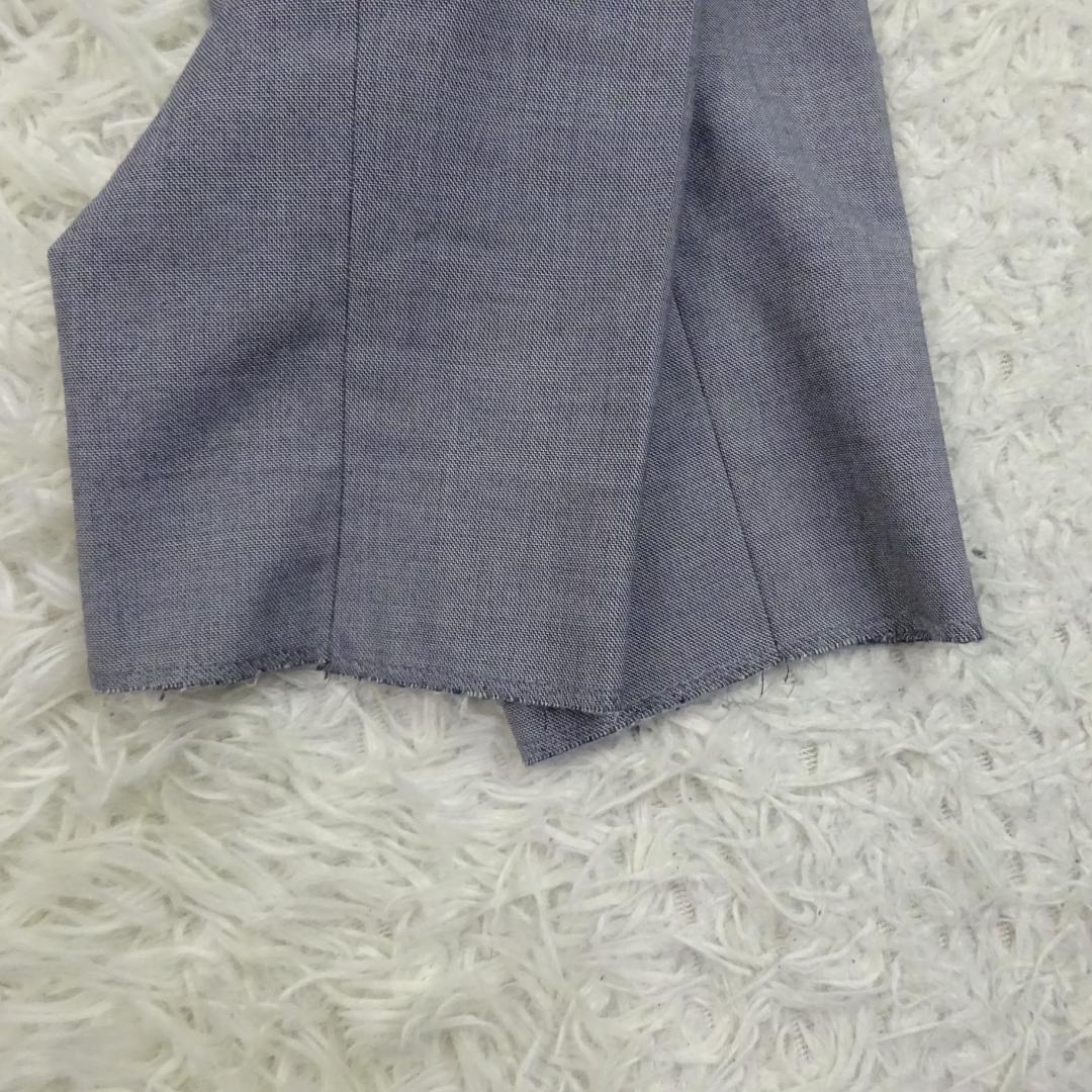 美品　オリヒカ　ノーカラーパンツスーツ　セットアップ　ウォッシャブル　ストレッチ