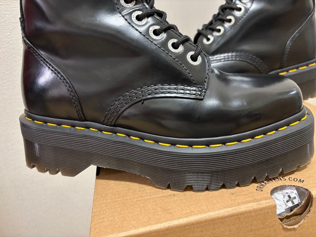 Dr. Martens 1490 QUAD SQUARED 10ホール　厚底