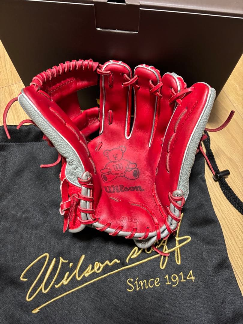 タロウマン　Wilson 軟式オーダーグローブ 87型