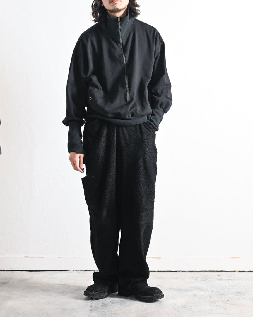 トップス barbell object zip sweat fadebo-04cn01