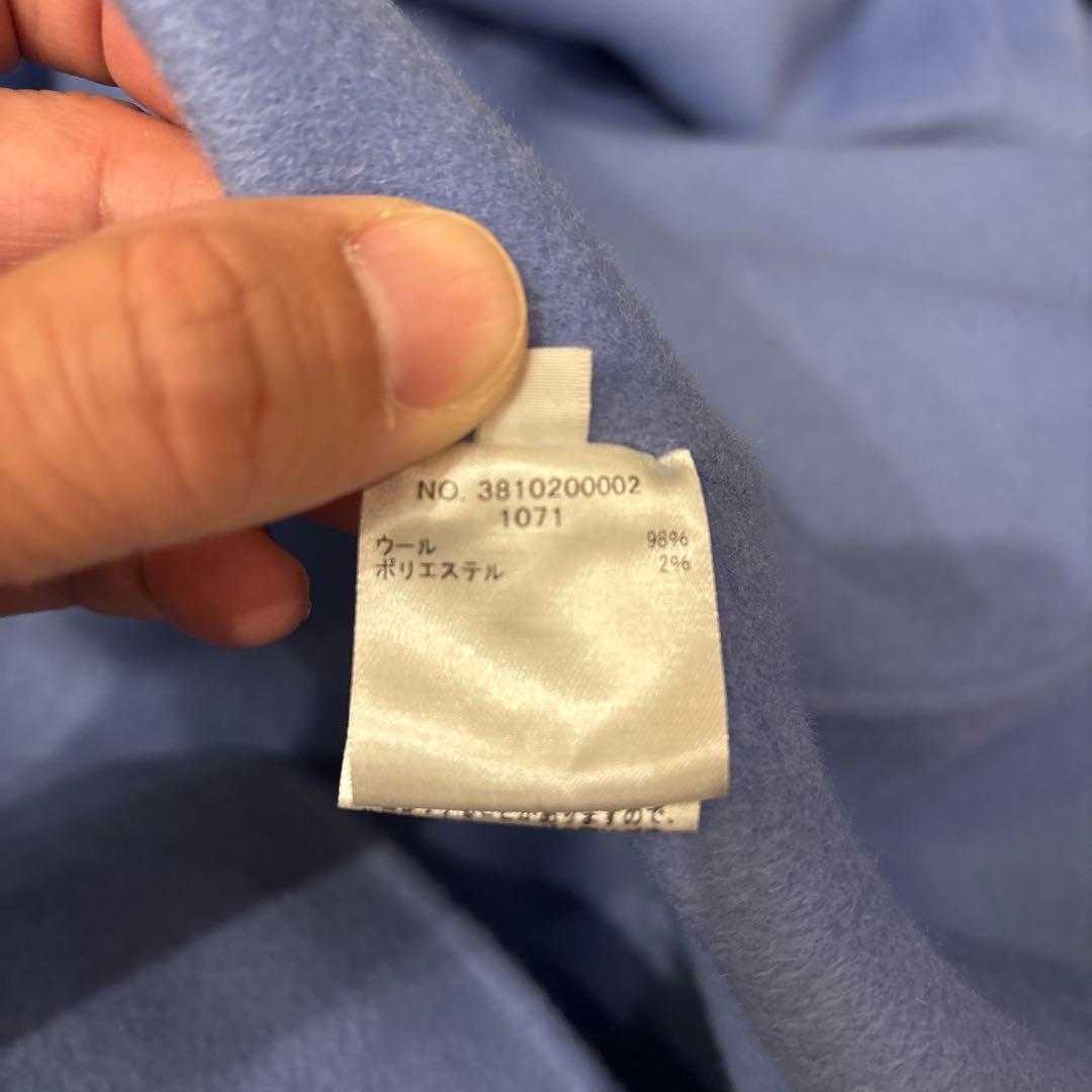 【美品】RonHerman　ダッフルコート スカイブルー XS サイズ