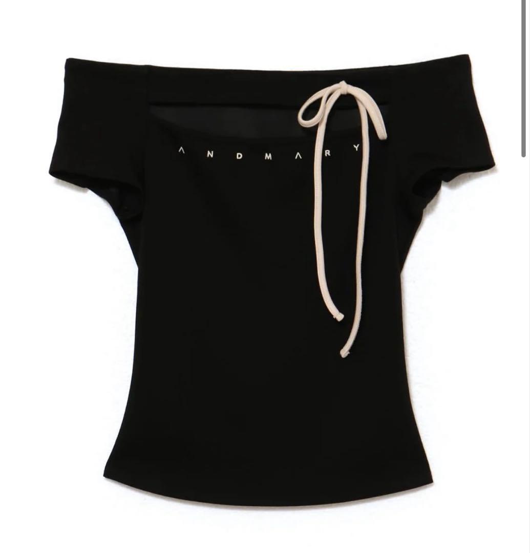 トップス ANDMARY Dada ribbon tops