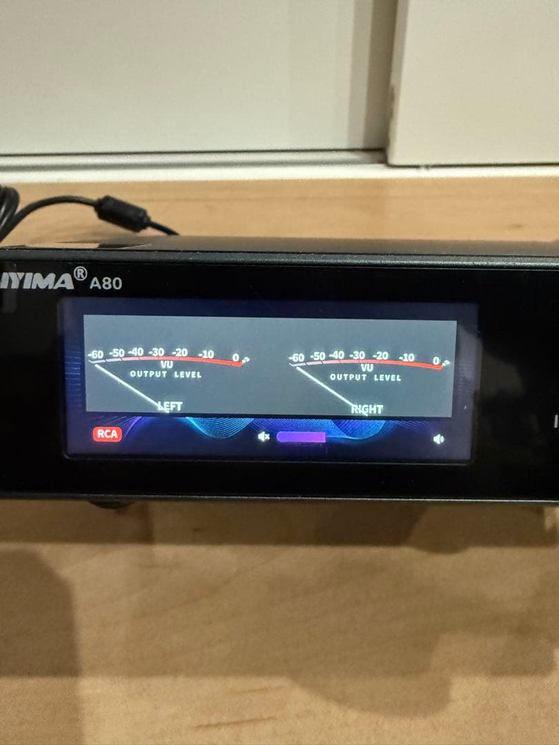 【美品】AIYIMA A80 （更新版）USBDAC装備　アンプ