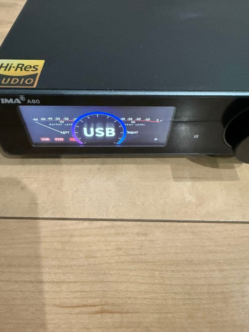 【美品】AIYIMA A80 （更新版）USBDAC装備　アンプ