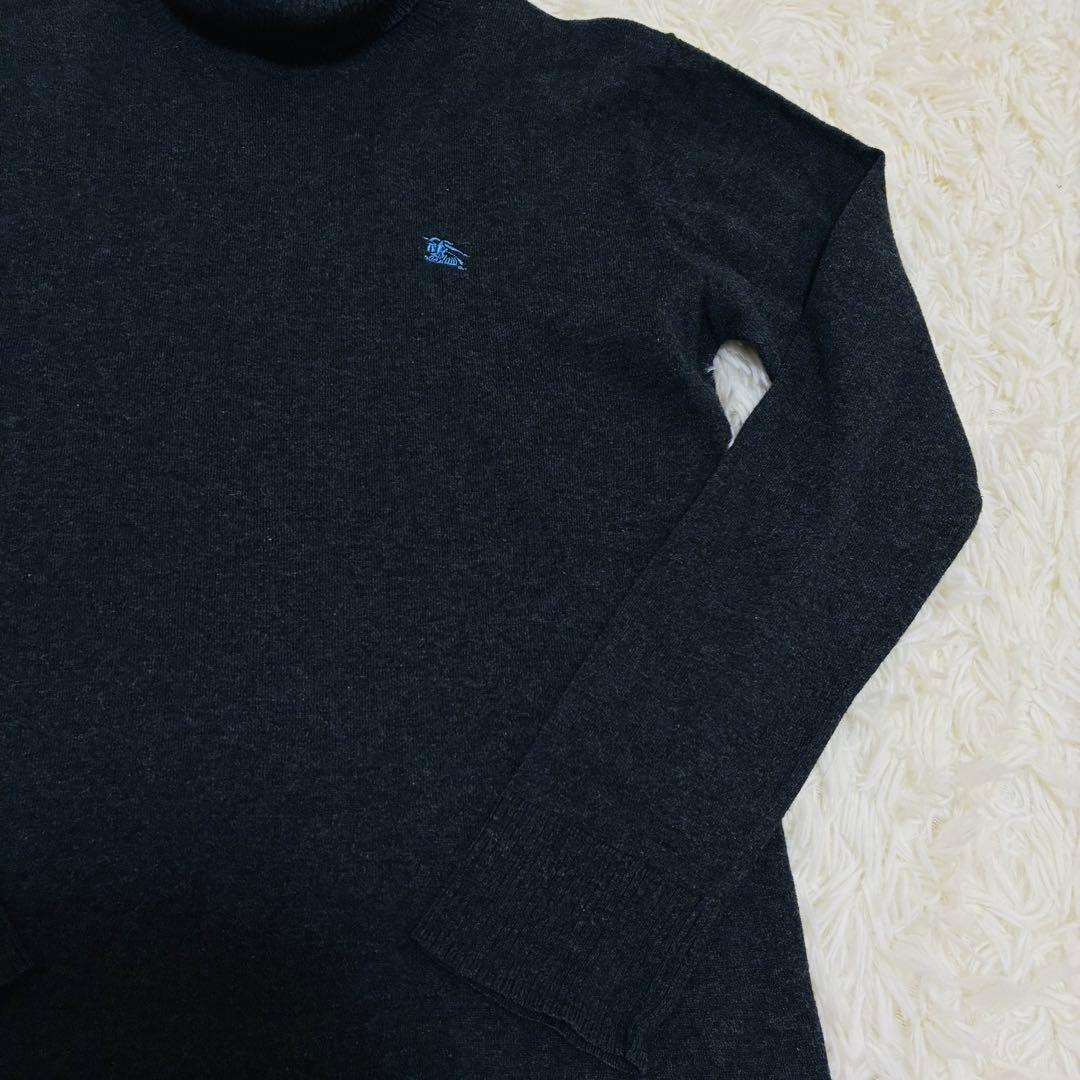 BURBERRY BLACK LABEL　カシミヤ混　タートルネック　サイズ2