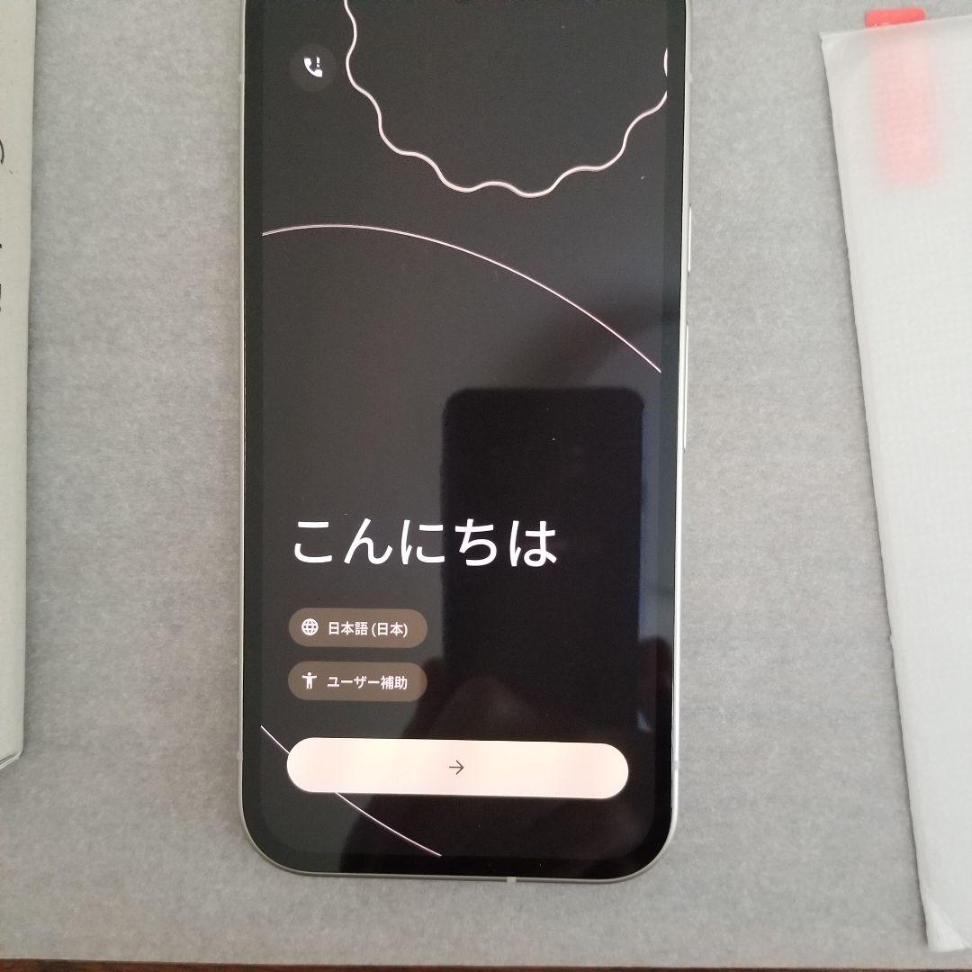 [強化ガラス付き]Google Pixel 9a 128GB ホワイト系