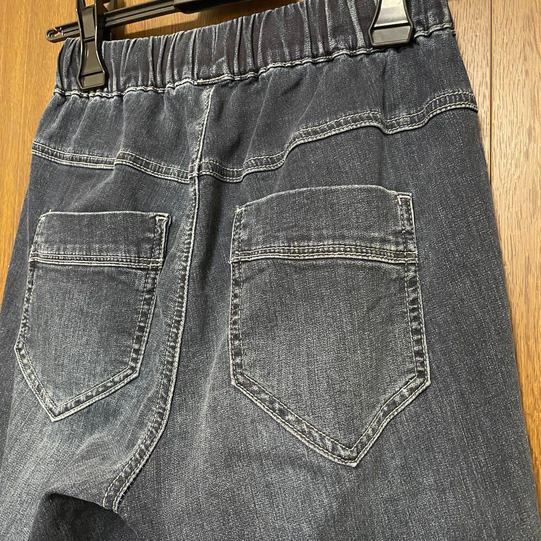 レリアン　タグ付未使用に近い　ネミカ　デニムパンツ　ウエストゴム