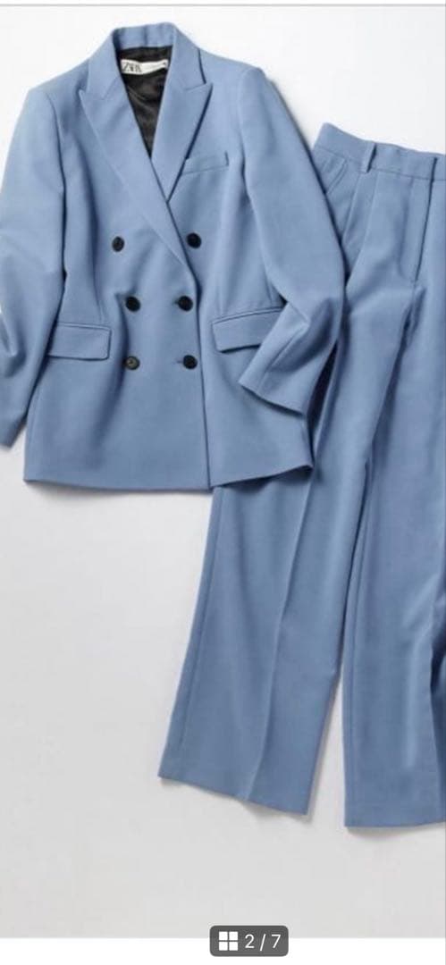 ZARA ザラ　パンツスーツ　セットアップブレザージャケットパンツセット美品