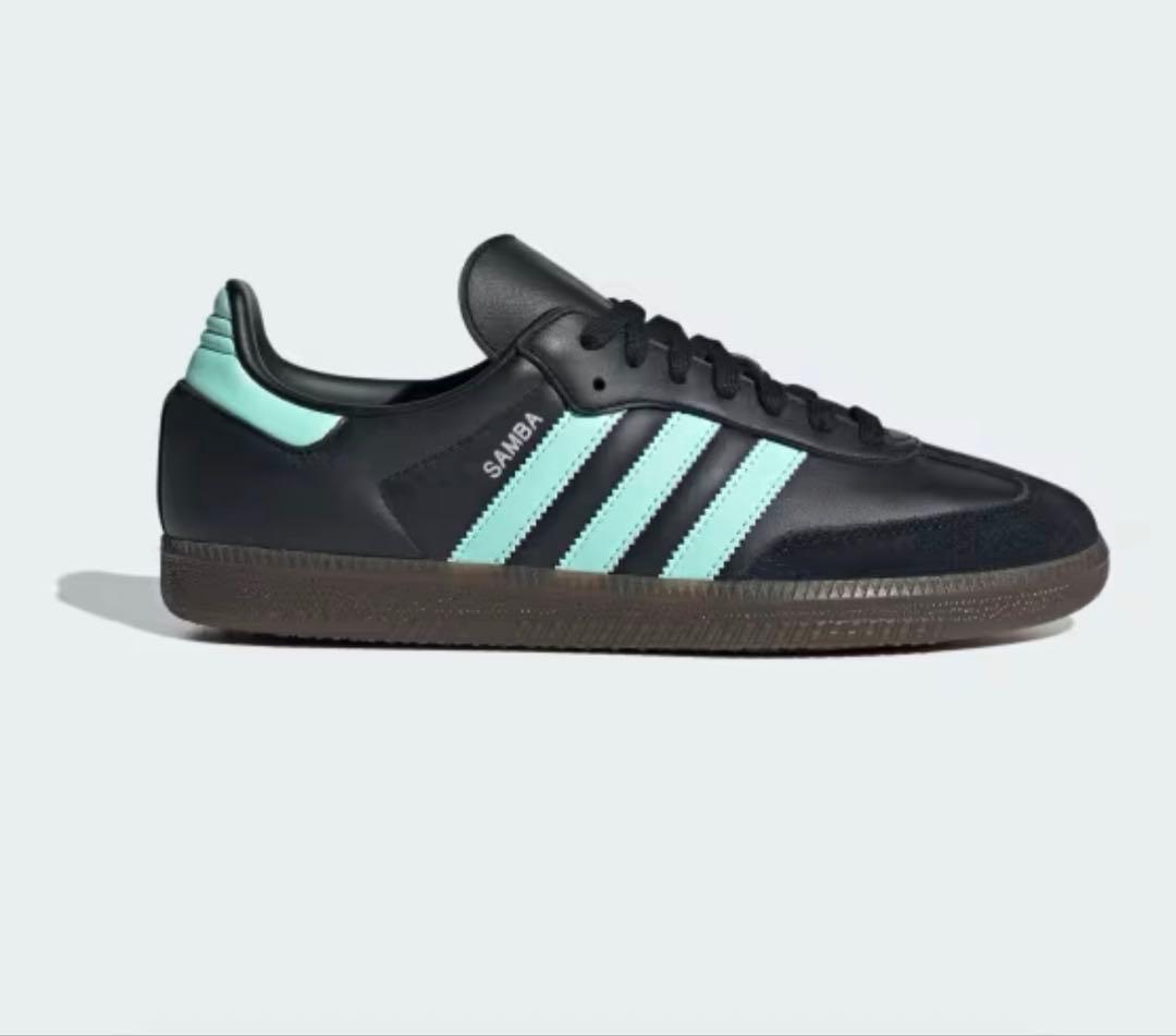 靴 SAMBA OG CLEAR MINT PACK 27