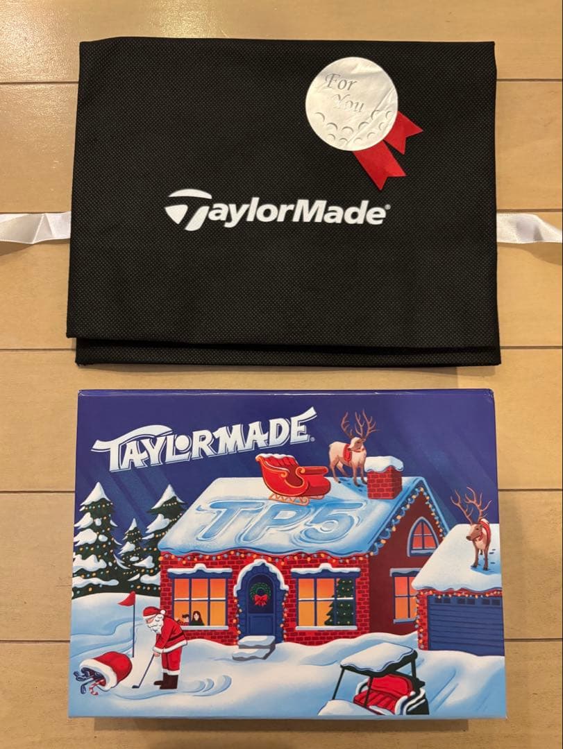 TaylorMade TP5 クリスマス限定ゴルフボール4デザイン✖️3 12球入