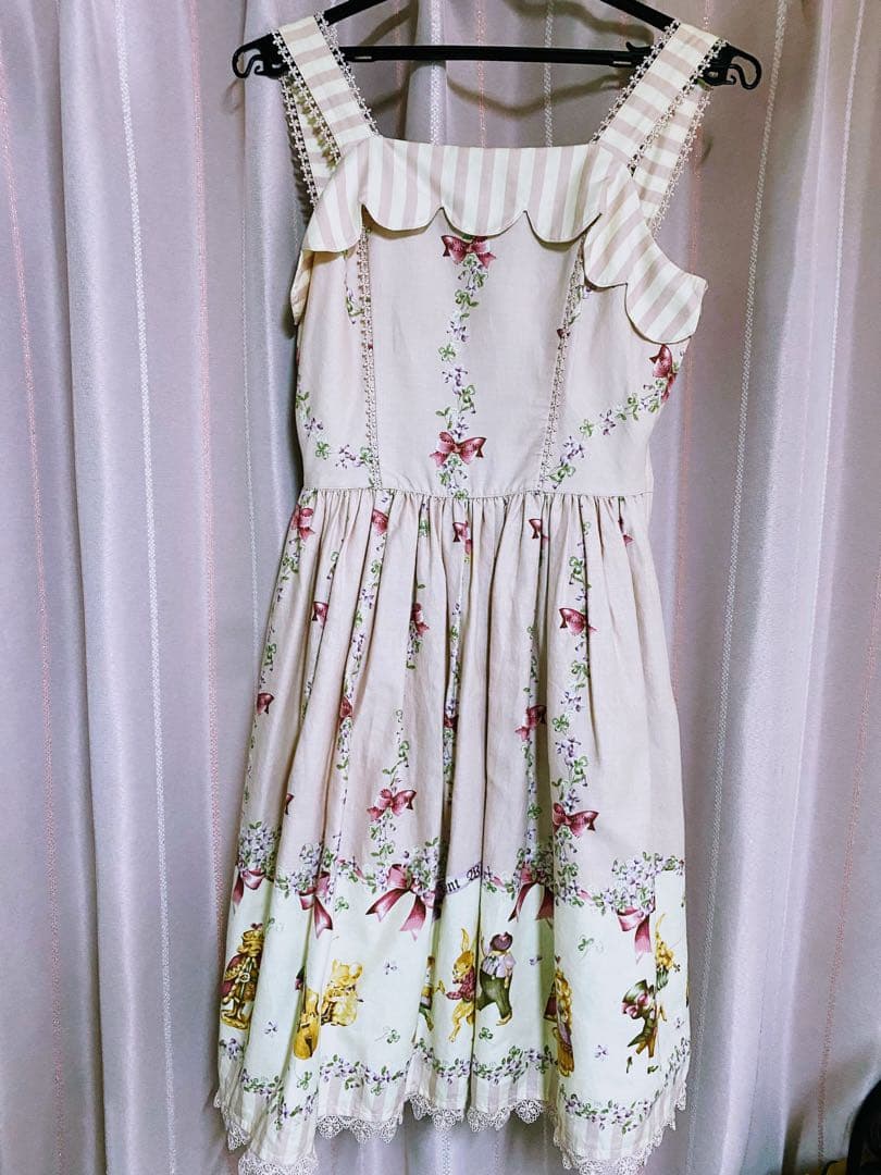 イノセントワールド ウィンナーワルツスカラップ ジャンパースカート