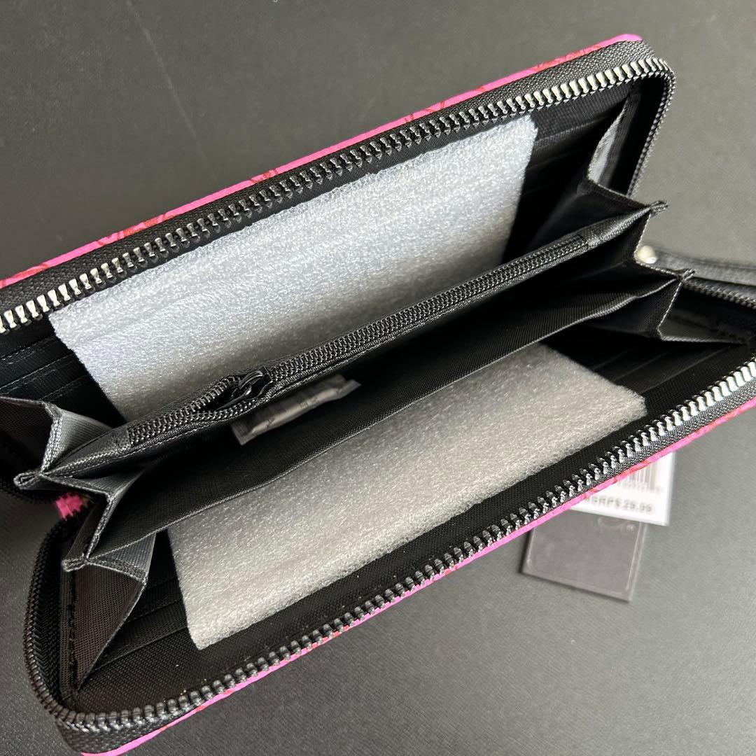 【新品】ED HARDY エドハーディー 長財布 虎　タイガー　ピンク