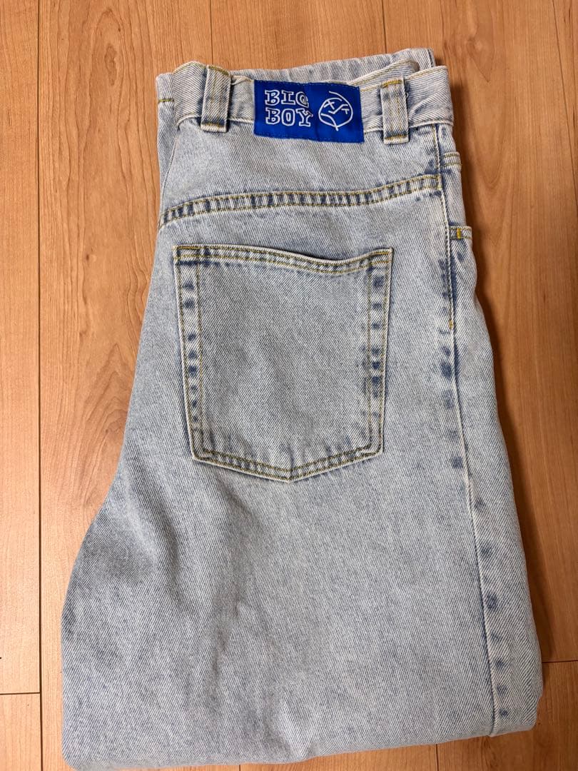 旧ロゴPolar Skate Big Boy ライトブルー S