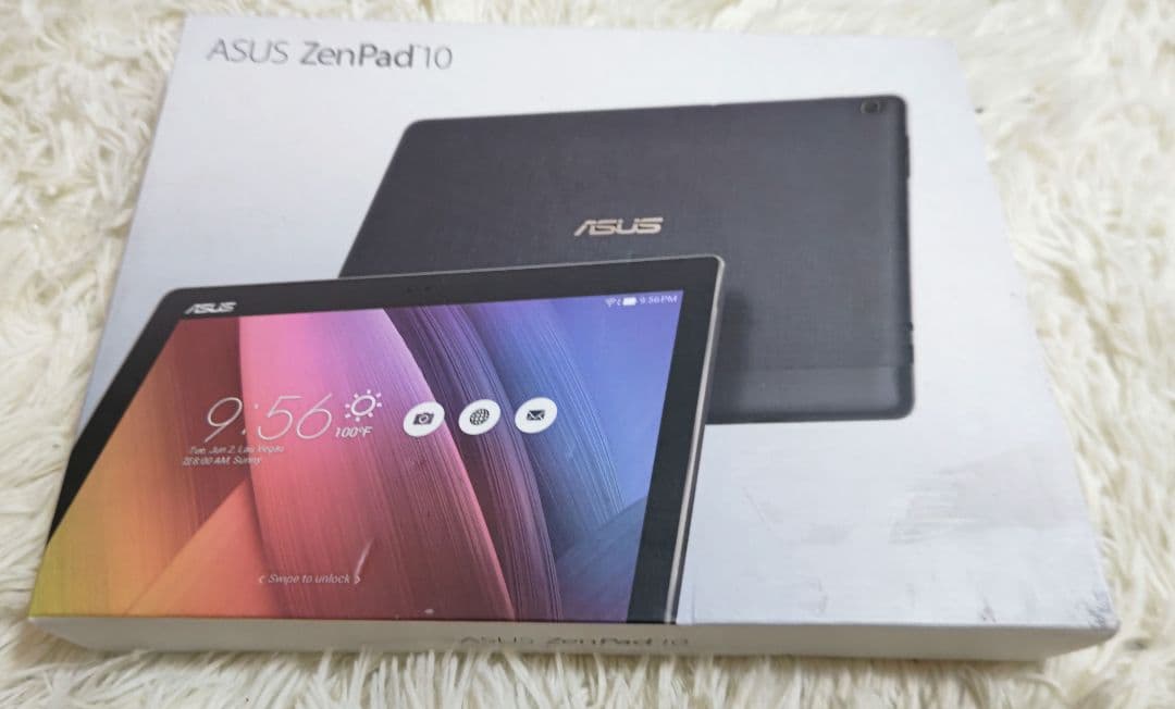 【未使用】ASUS ZenPad 10 Z301M 10.1 Wi-Fi 箱付