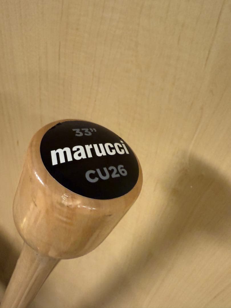 マルーチ　パックノブ　硬式木製　84センチ　バット