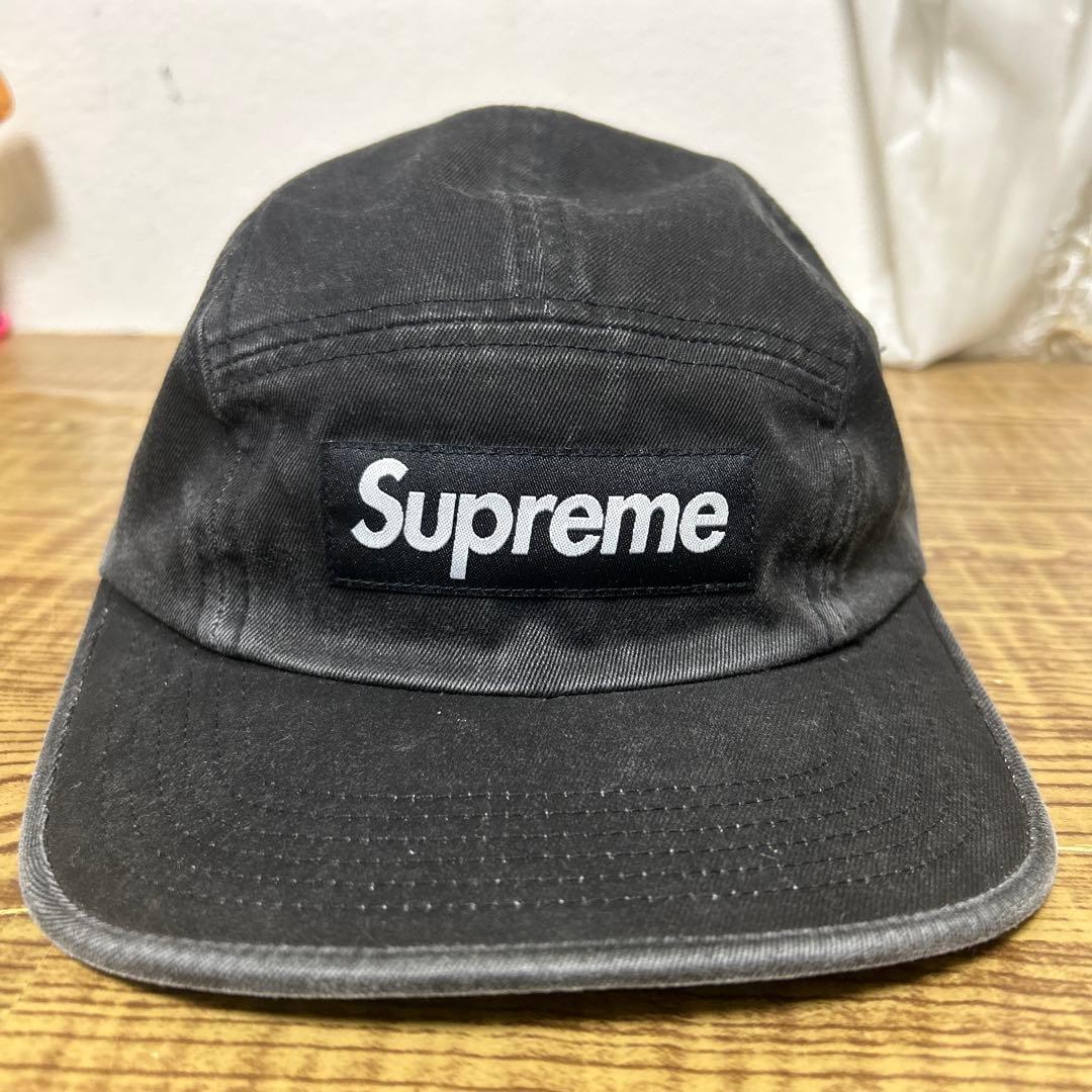 帽子 Supreme Washed Chino Twill Camp Cap 25ss