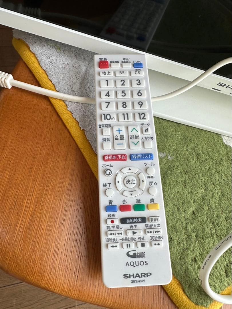 SHARP AQUOS 32V型 液晶テレビ 2T-C32DE 2022年製