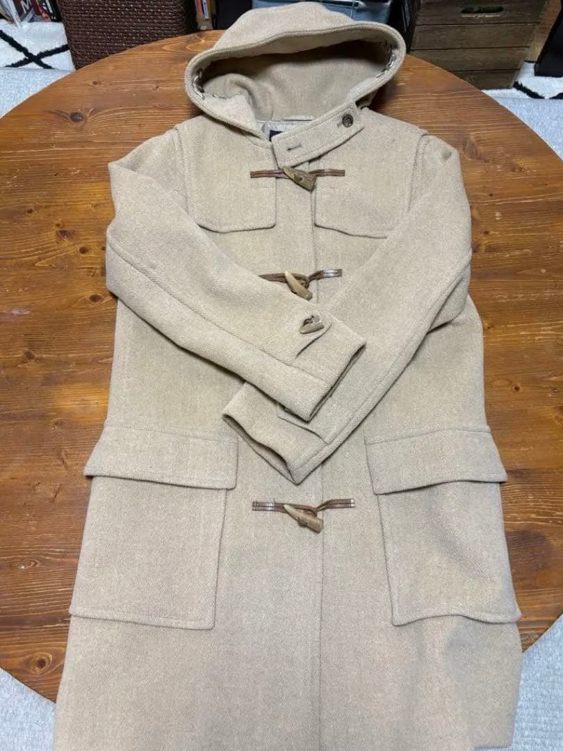 最終価格Burberryバーバリー ダッフルコート ベージュ 40サイズ
