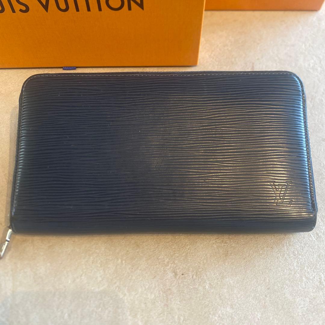 【正規品】ルイヴィトン エピ ジッピーウォレット 長財布 ネイビー 紺 LV