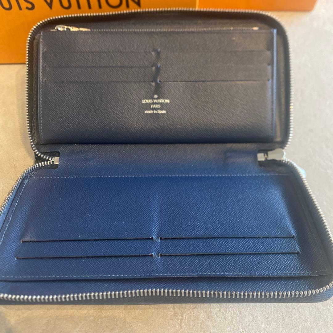 【正規品】ルイヴィトン エピ ジッピーウォレット 長財布 ネイビー 紺 LV