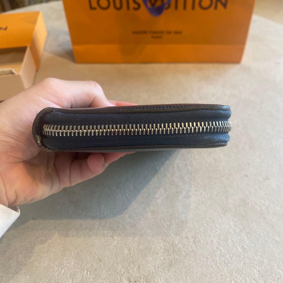 【正規品】ルイヴィトン エピ ジッピーウォレット 長財布 ネイビー 紺 LV