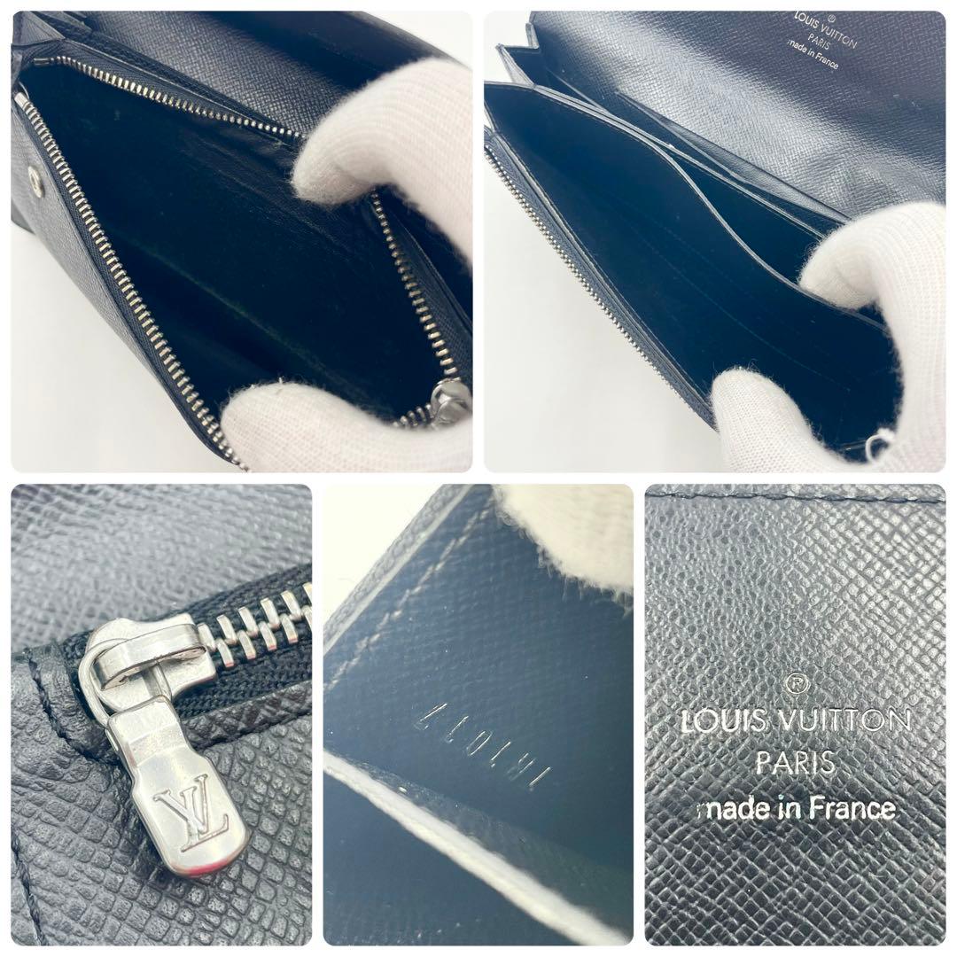 極美品✨ルイヴィトン タイガ ポルトフォイユ・アコルディオン 長財布 チェーン