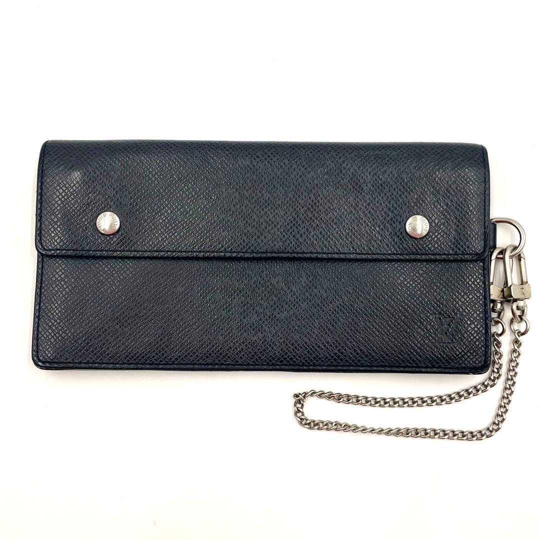 極美品✨ルイヴィトン タイガ ポルトフォイユ・アコルディオン 長財布 チェーン