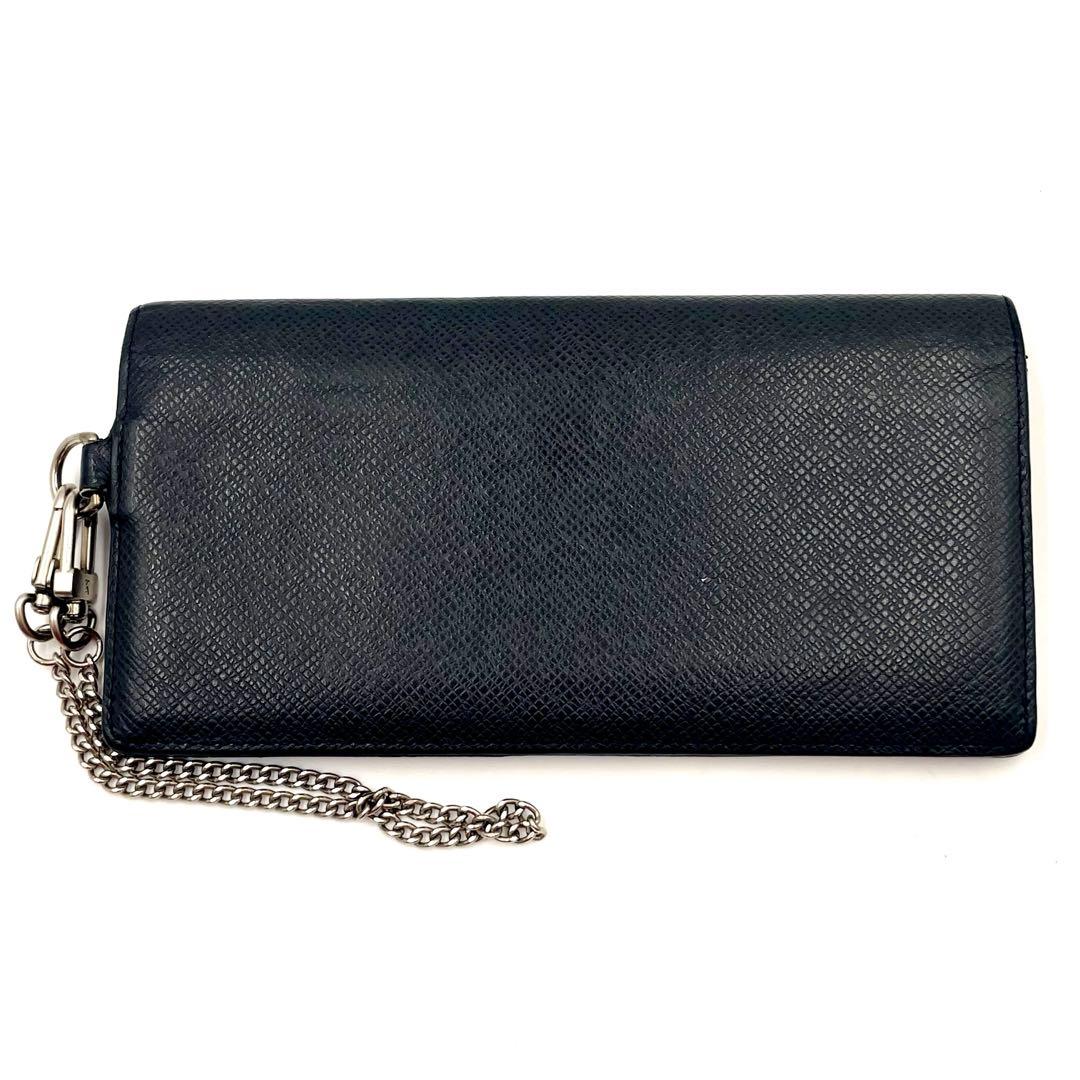 極美品✨ルイヴィトン タイガ ポルトフォイユ・アコルディオン 長財布 チェーン