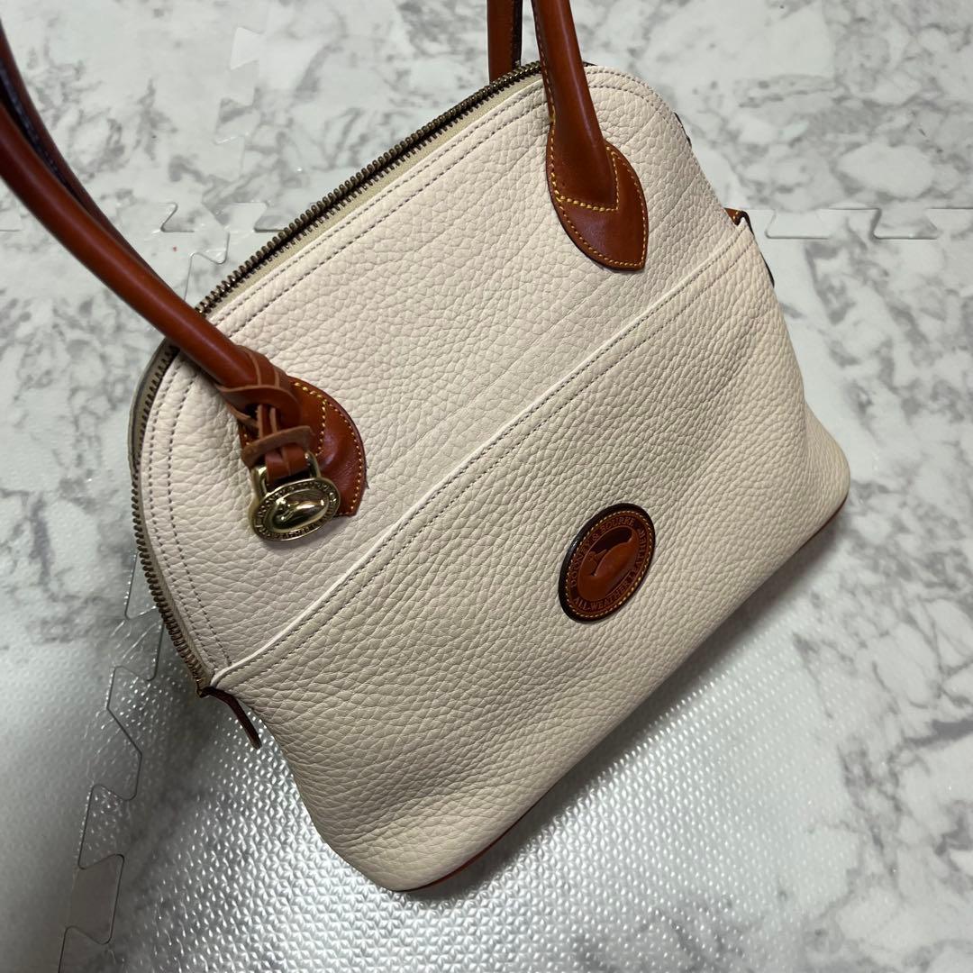 希少ポーチ付 ドゥーニー＆バーク ハンドバッグ 2way ヴィンテージ