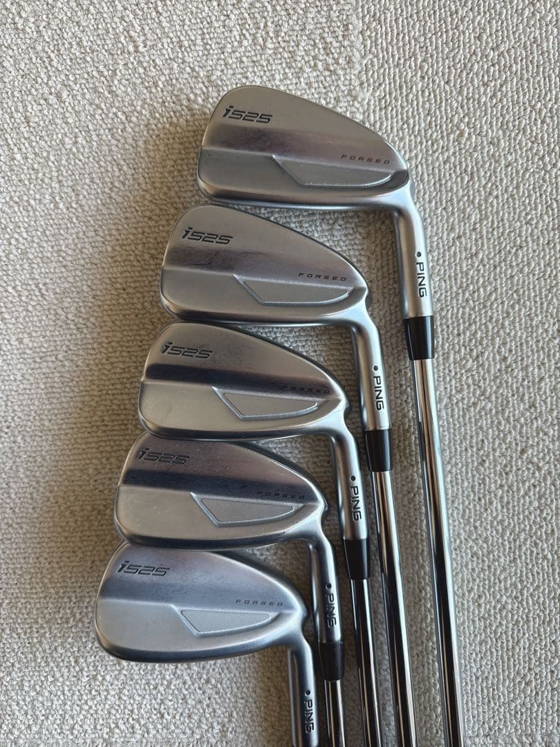 PING i525 アイアンセット(6-9PW) 5本 黒ドット