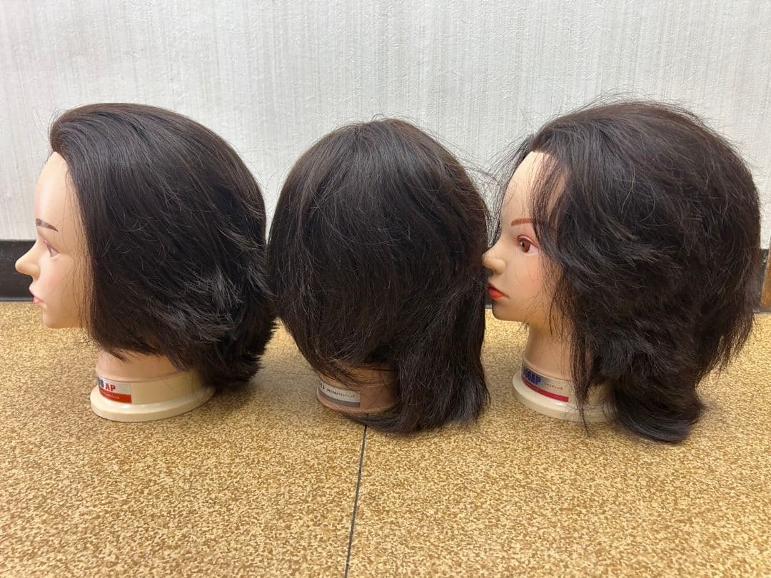 ウィッグ 6個セット ショートボブ ブラック