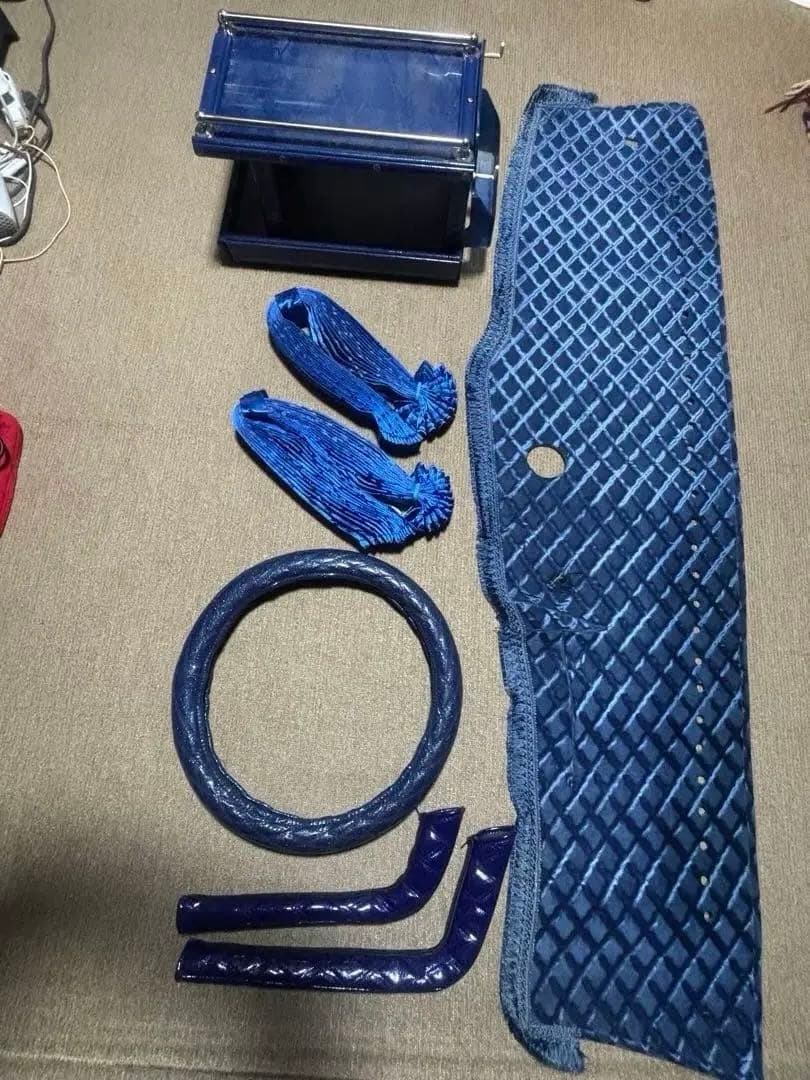 フソーベストワンファイター標準・内装5点セット【ダイヤカット・ブルー】