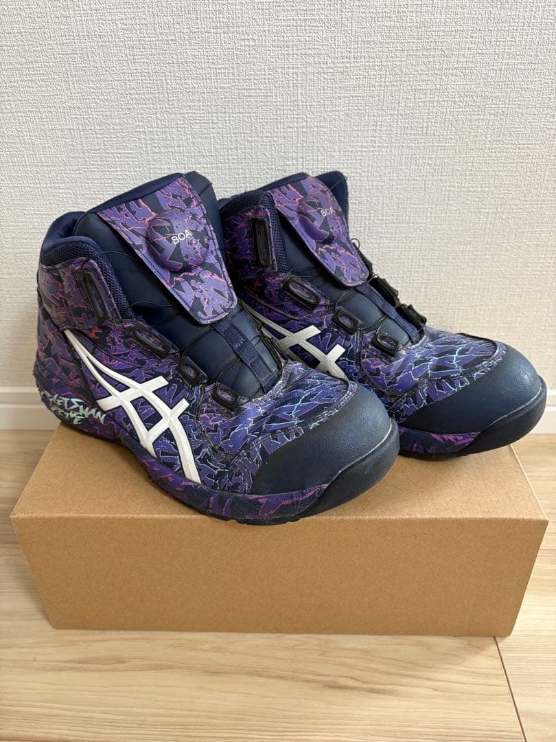 廃番　asics WINJOB CP304 BOA MAGMA 限定　パープル