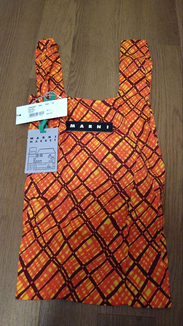 マルニ　エコバッグ　MARNI MARKET