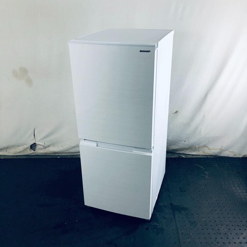 ★送料・設置無料★ 中古 2ドア冷蔵庫 シャープ (No.1084)