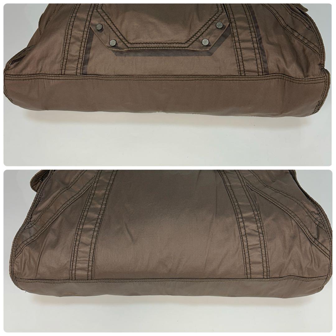 ディーゼル　DIESEL　トートバッグ　アーカイブ　Y2K　00s　メタルロゴ