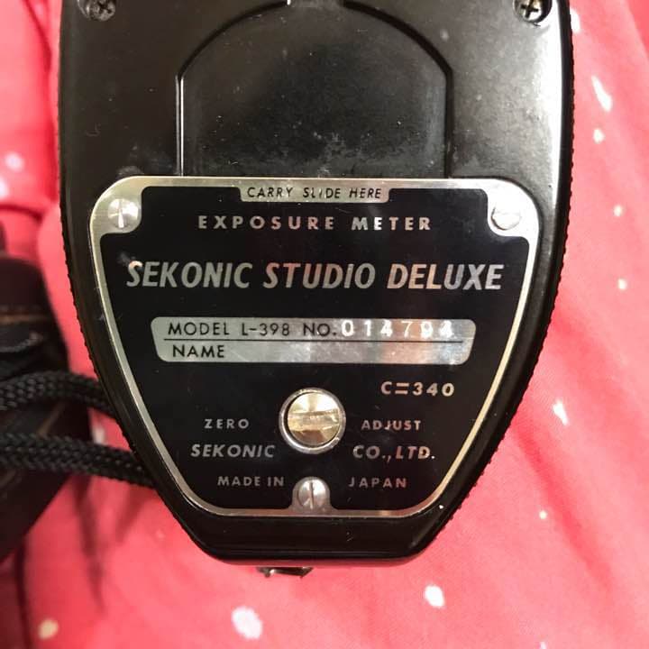 SEKONIC スタジオデラックス露出計