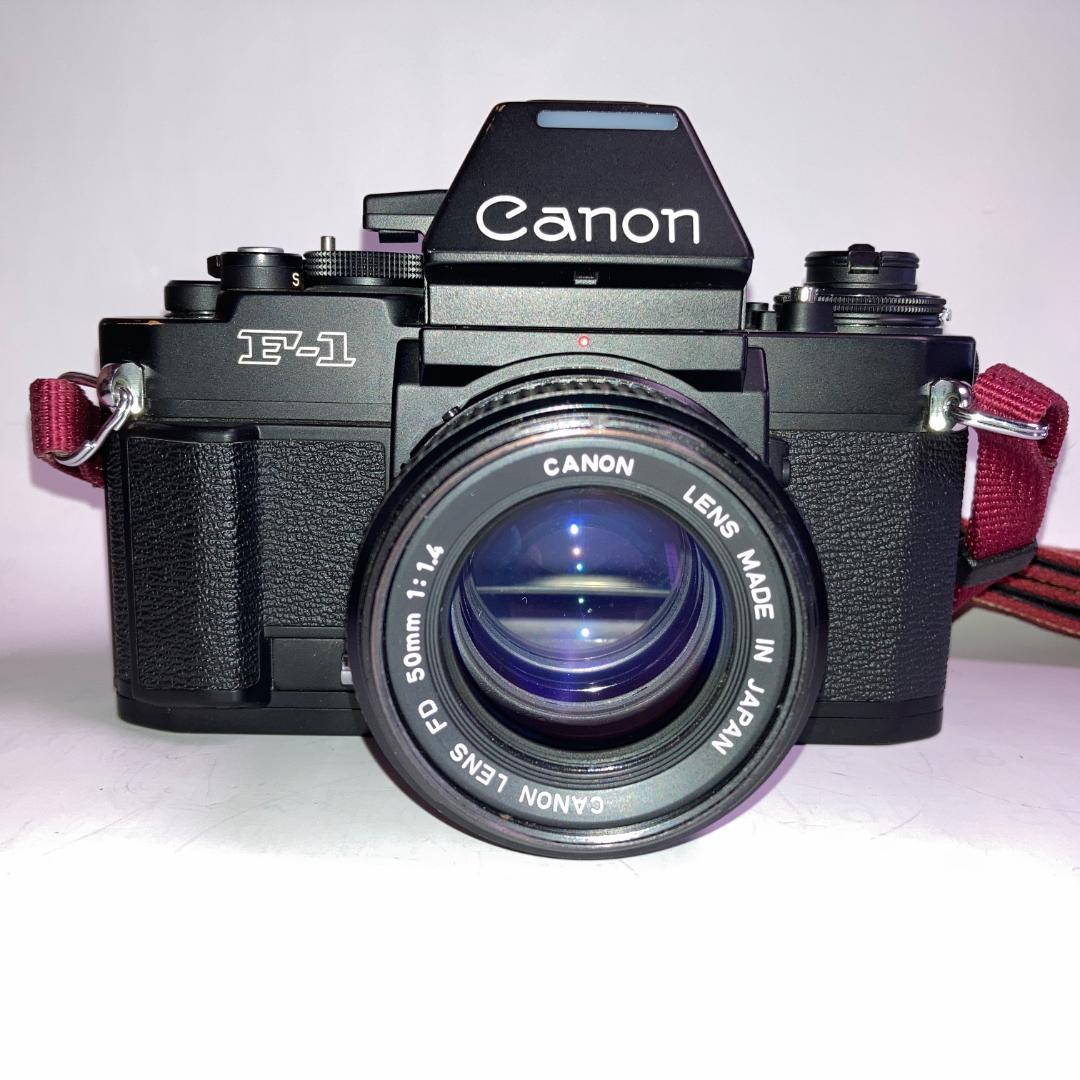 Canon NEW F-1[AEファインダーFN+50mmF1.4+フィルター]