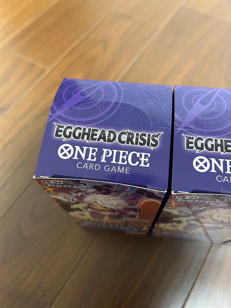 エッグヘッドクライシス　EB04　3BOX　新品未開封　テープ付き