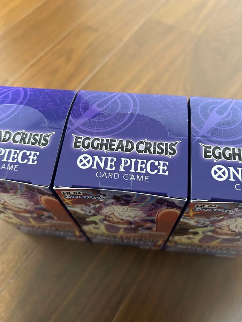 エッグヘッドクライシス　EB04　3BOX　新品未開封　テープ付き