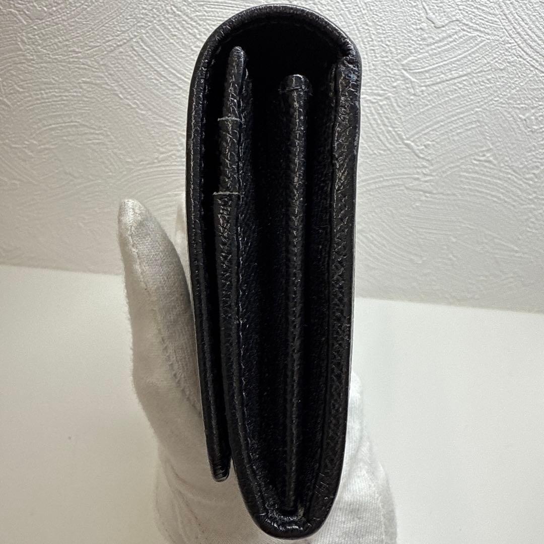ロバブルガリ　黒 長財布